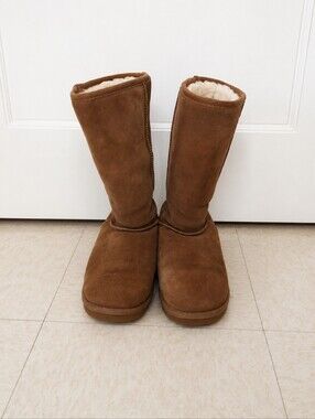 BearPaw Y2k McBling Cozy Girl Downtown Girl Winter Boots Size 8